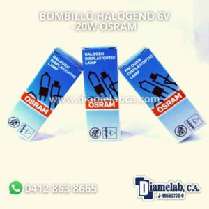 BOMBILLO-HALOGENO-6V-20W-OSRAM