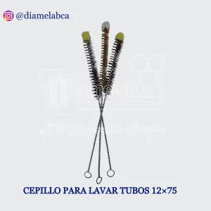 CEPILLO PARA LAVAR TUBOS 12x75 NACIONAL