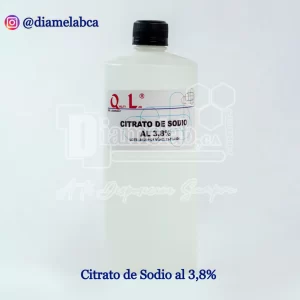 CITRATO DE SODIO AL 3.8% x1L CENTERLAB