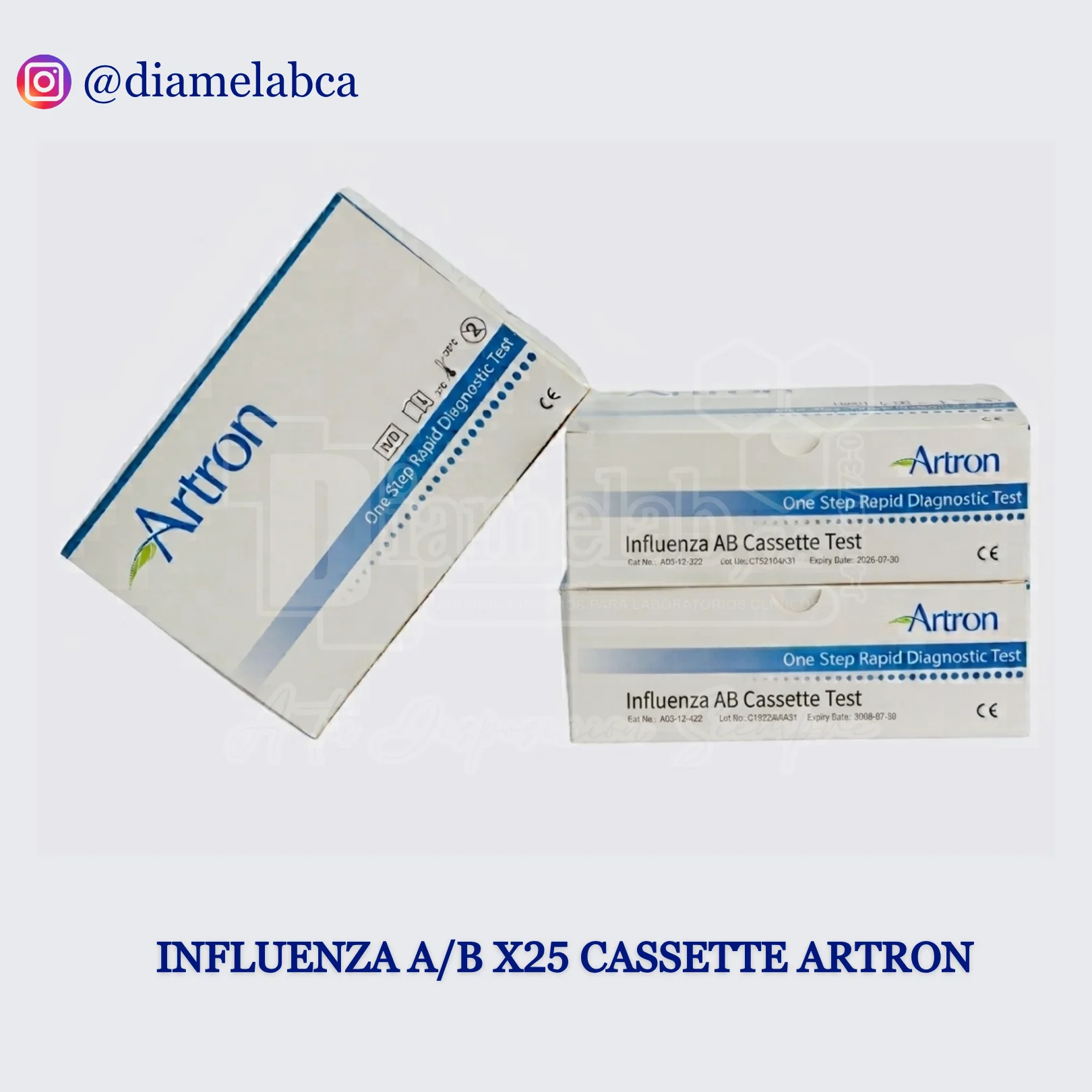 INFLUENZA A/B x25 CASSETTE ARTRON