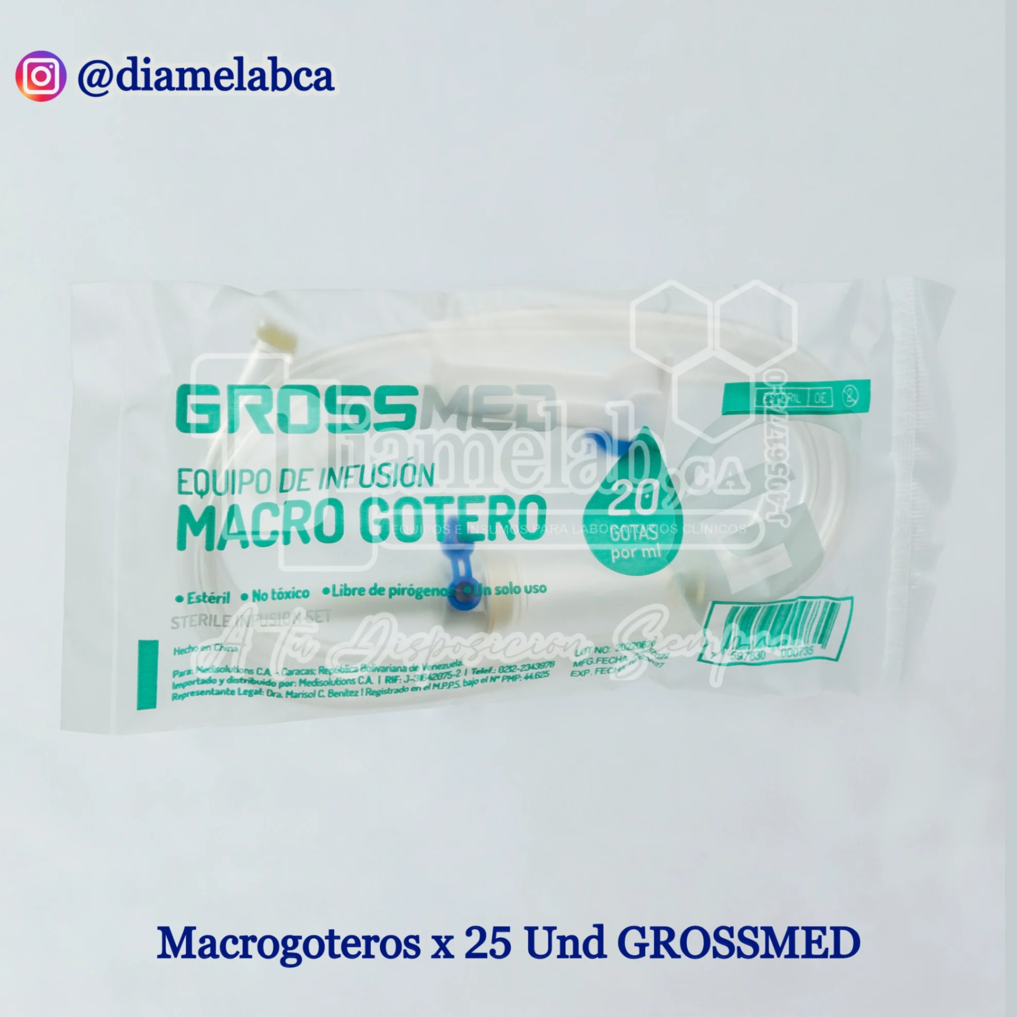MACROGOTEROS 20 GOTAS PAQ x25UND