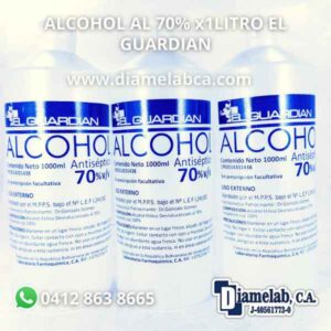 ALCOHOL AL 70% 72x120CC EL GUARDIAN