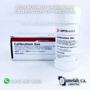 BOMBONA DE GASES PARA CALIBRACION OPTIMEDICAL