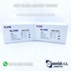 HCV ELISA x96 DET BIOME