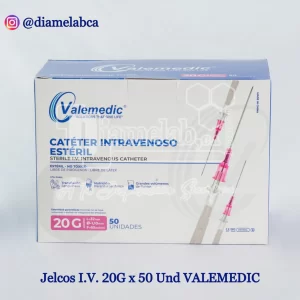 JELCOS I .V . 20G x50 PIEZAS