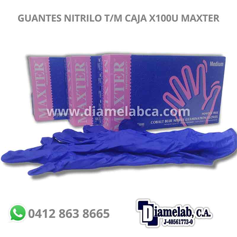 Caja 100 Guanti Nitrile Extra Forti - Taglia L - Uso Professionale E Domestico - 2