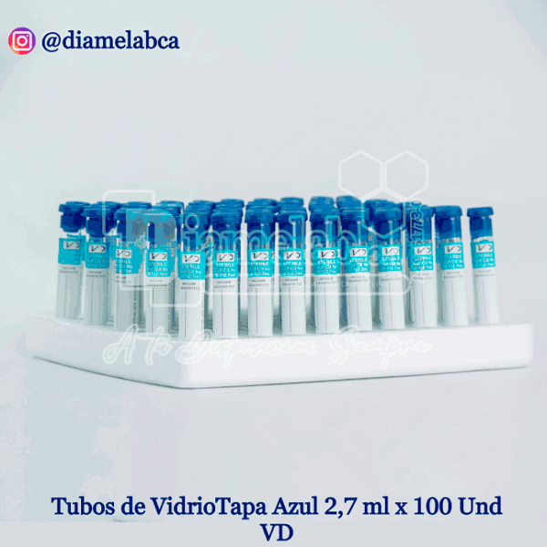 TUBO TAPON AZUL
